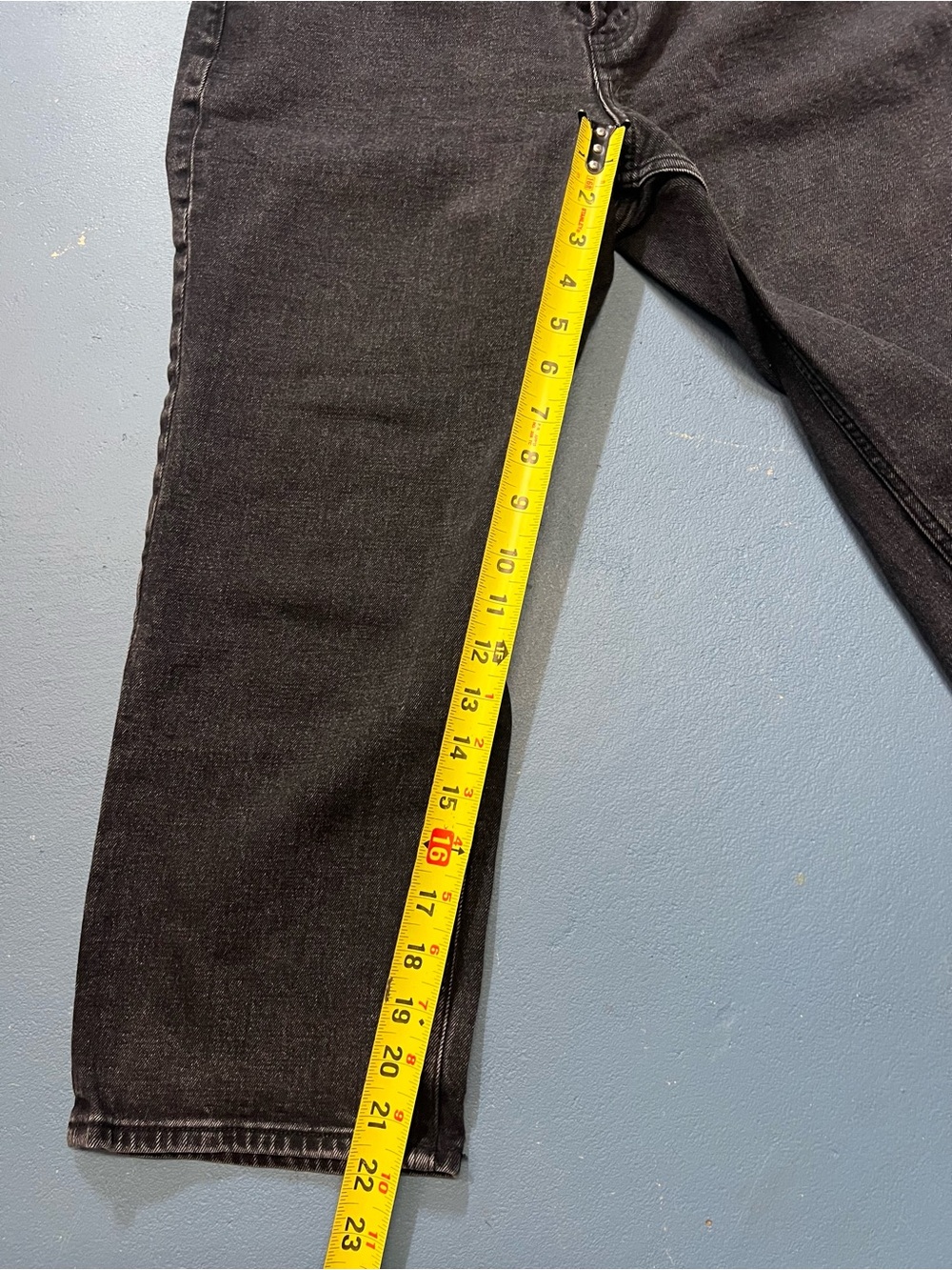 Abercrombie & Fitch Women's Ultra High Rise Ankle Straight Black Jeans XSHORT - Picture 5 of 6